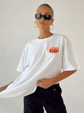 Noods Oversized Tee White