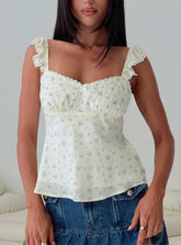 Madaleine Top Floral