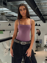 Off Stage Bodysuit Purple
