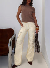 Remmi Cargo Pants Cream