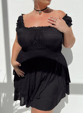 The Love Galore Romper Black Curve