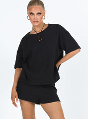 Cammie Knit Set Black