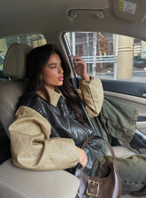 Nirvana Bomber Jacket Camel