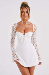 Jacinta Mini Dress - Ivory