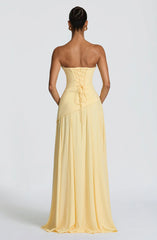 Patricia Maxi Dress - Lemon