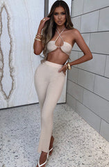 Kyana Crop - Beige