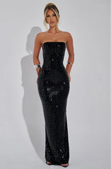 Neriah Maxi Dress - Black
