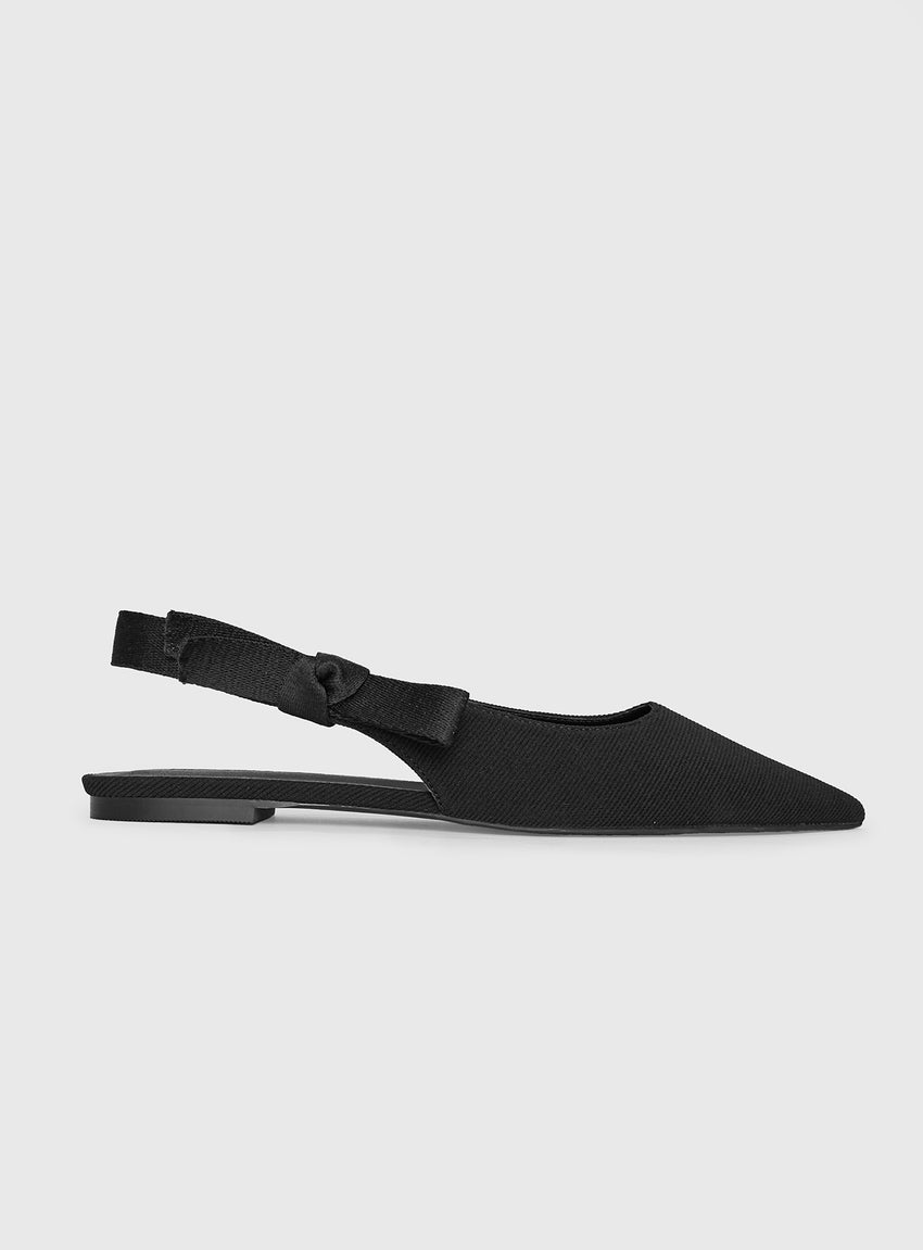 Zarah Flats Black