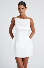 Tate Mini Dress - Ivory