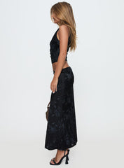 Look At You Go Asymmetrical Set Black