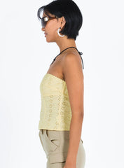 Parle Anglais Top Yellow