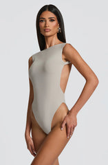 Tori Bodysuit - Light Grey