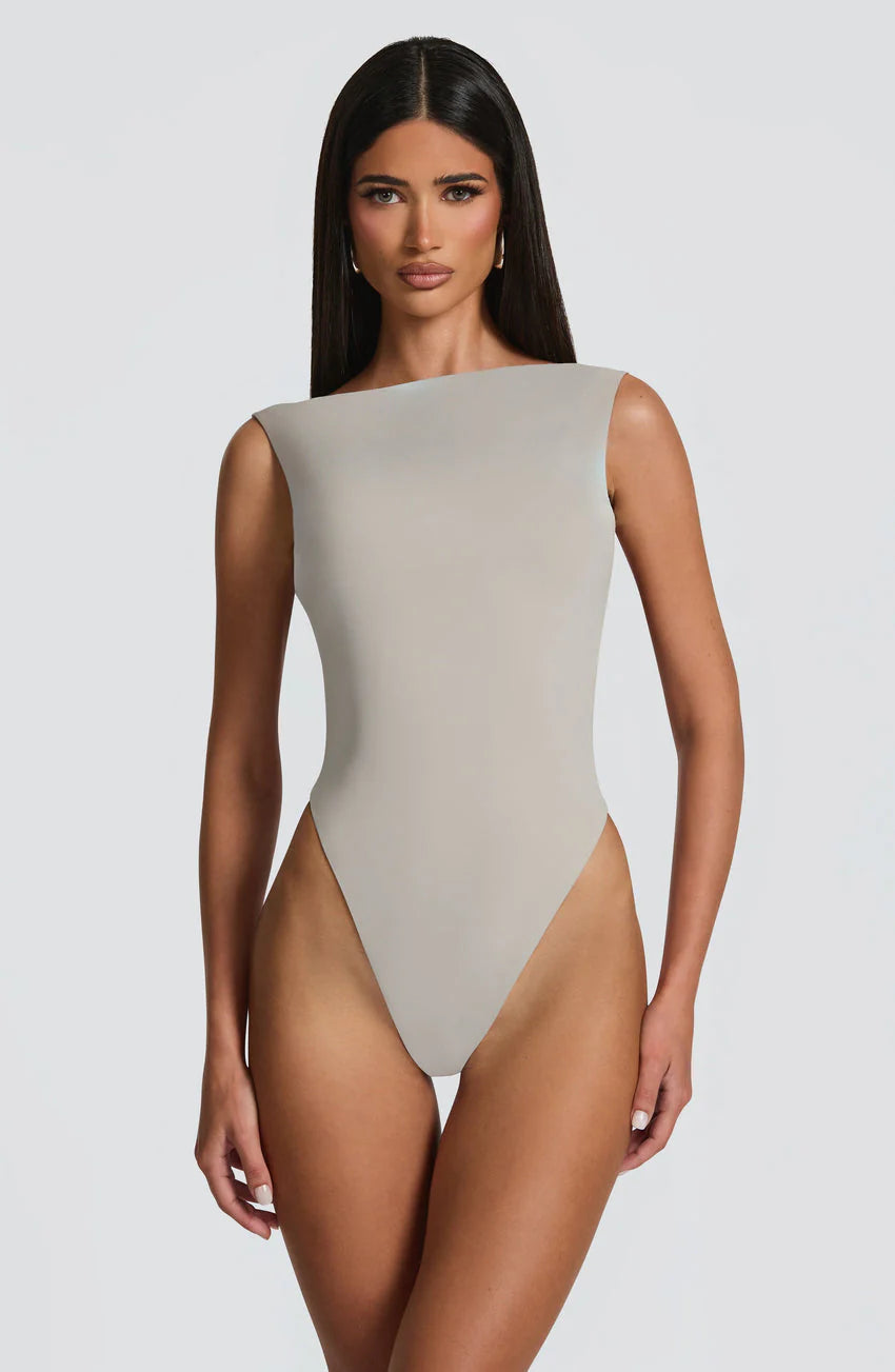 Tori Bodysuit - Light Grey