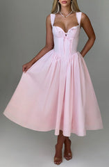 Marlena Midi Dress - Blush