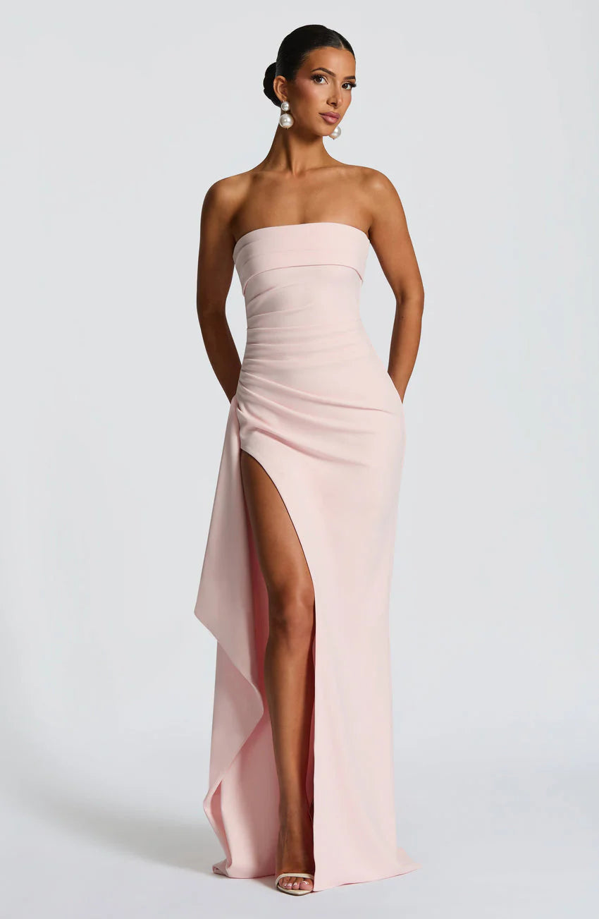 Zafira Maxi Dress - Blush