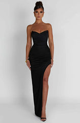 Giovanna Maxi Dress - Black