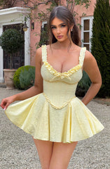 Elva Playsuit - Lemon
