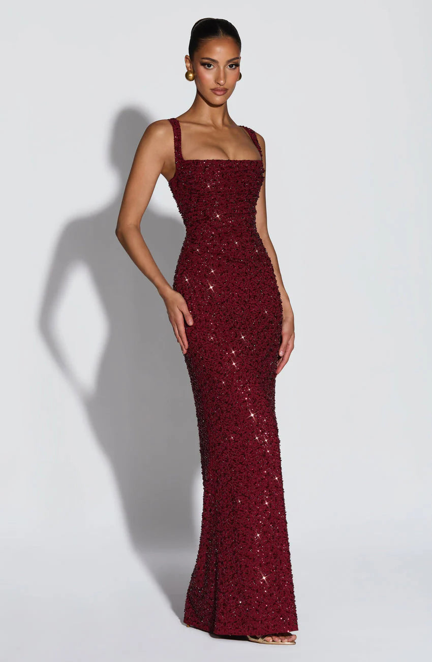 calanthe maxi dress Calanthe Black Maxi Dress